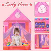 Thumbnail for CANDY TENT PLAY HOUSE FOR KIDS