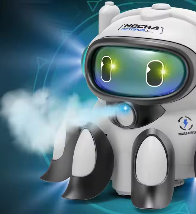 WALKING OCTOPUS ROBOT TOY