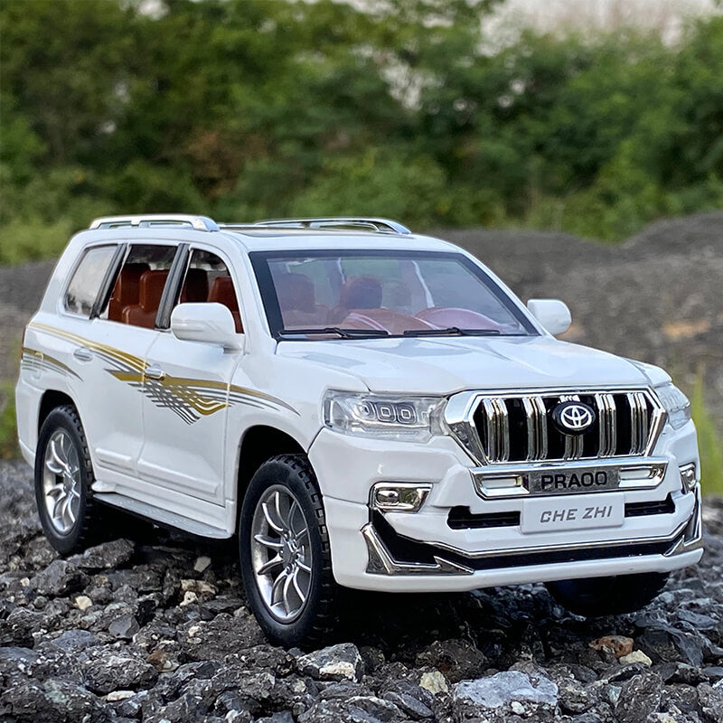 1:24 TOYOTA PRADO LAND CRUISER OFF-ROAD SUV ALLOY DIECAST MODEL