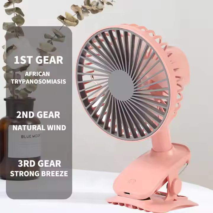 CREATIVE HANDHELD PORTABLE MINI OFFICE DESKTOP FAN