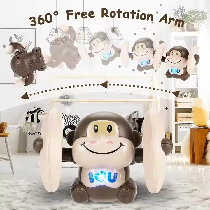 MONKEY MUSICAL & ROLLING PLAY TOY FOR KIDS