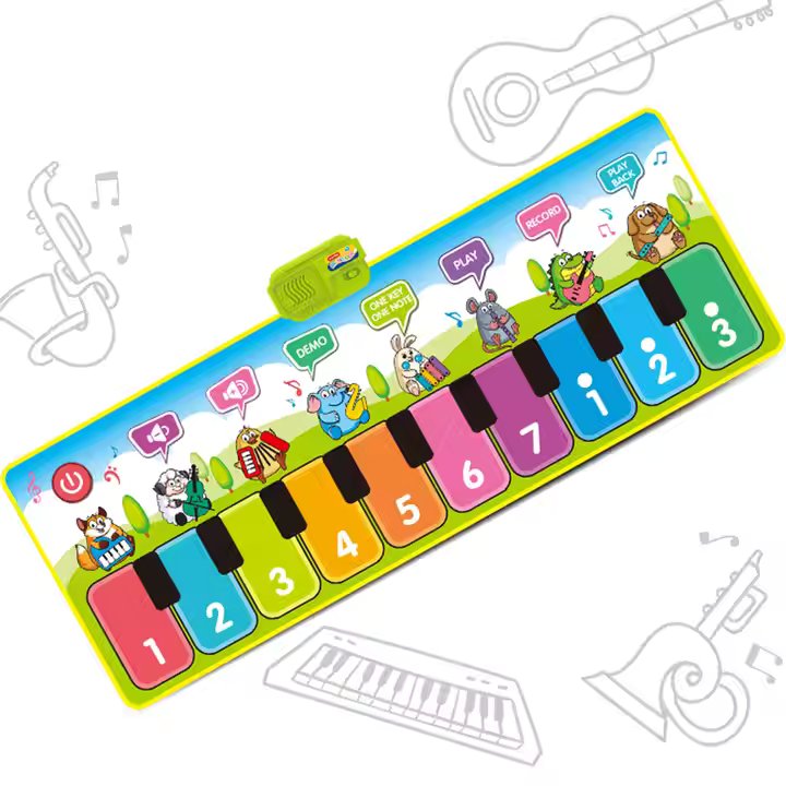 ELECTRONIC TOUCH AND LEARN CHILDREN’S MUSIC PIANO MAT