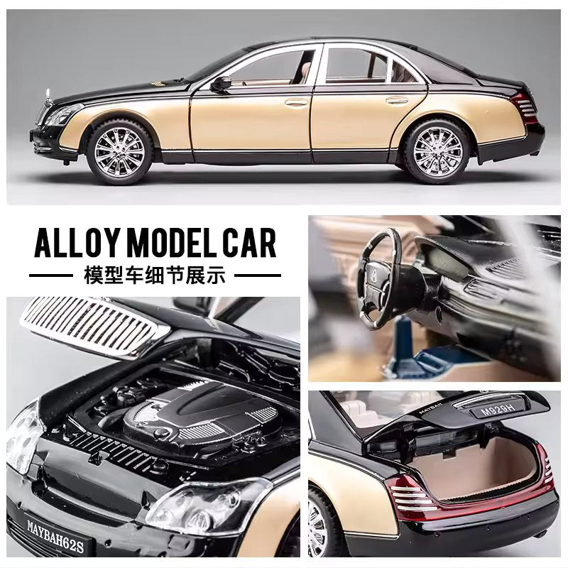 1:24 MAYBACH 62S ALLOY DIECAST MODEL