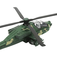 Thumbnail for METAL ARMY FIGHTER HELICOPTER WITH LIGHTS & MUSIC