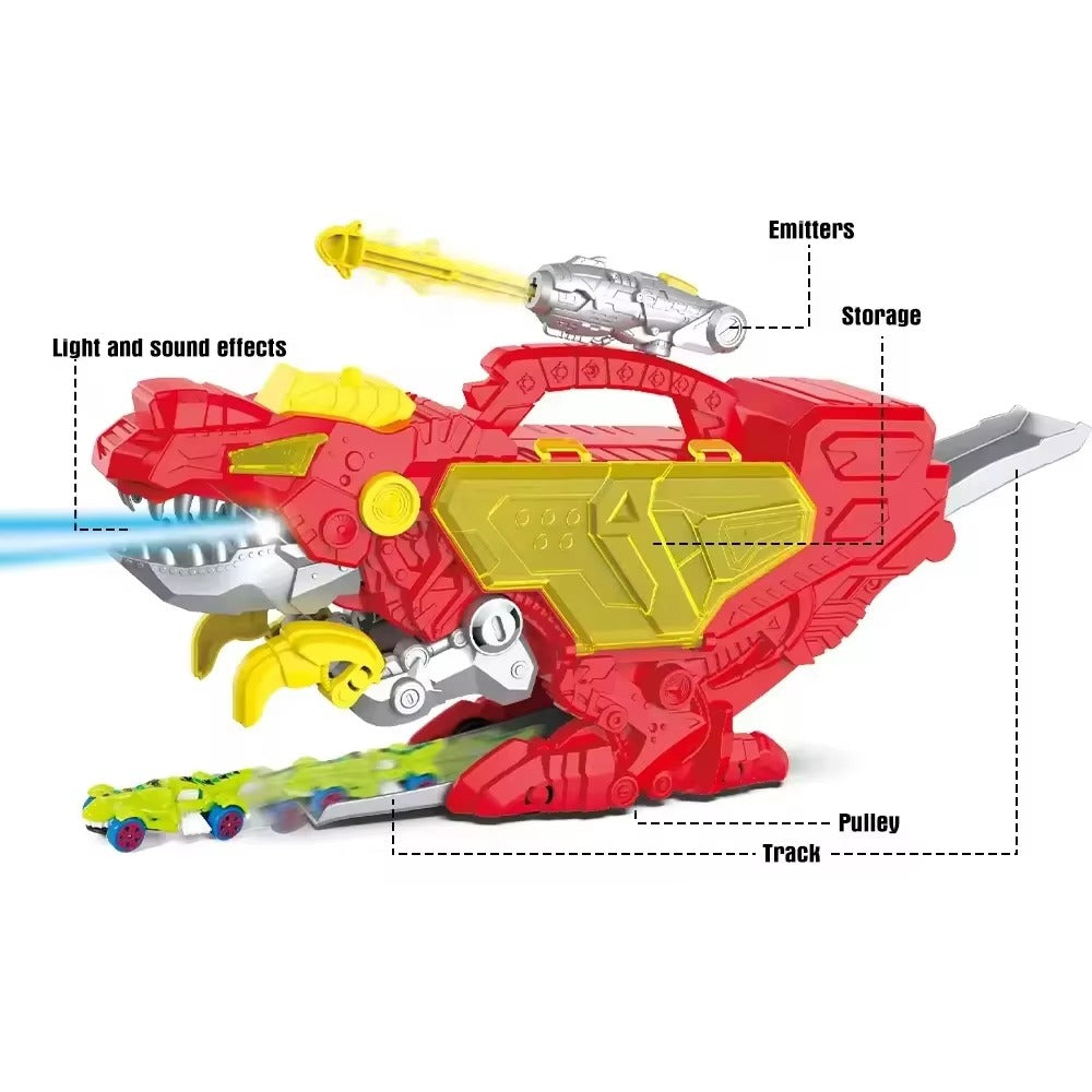 DINOSAUR TRANSPORTER PLAY SET