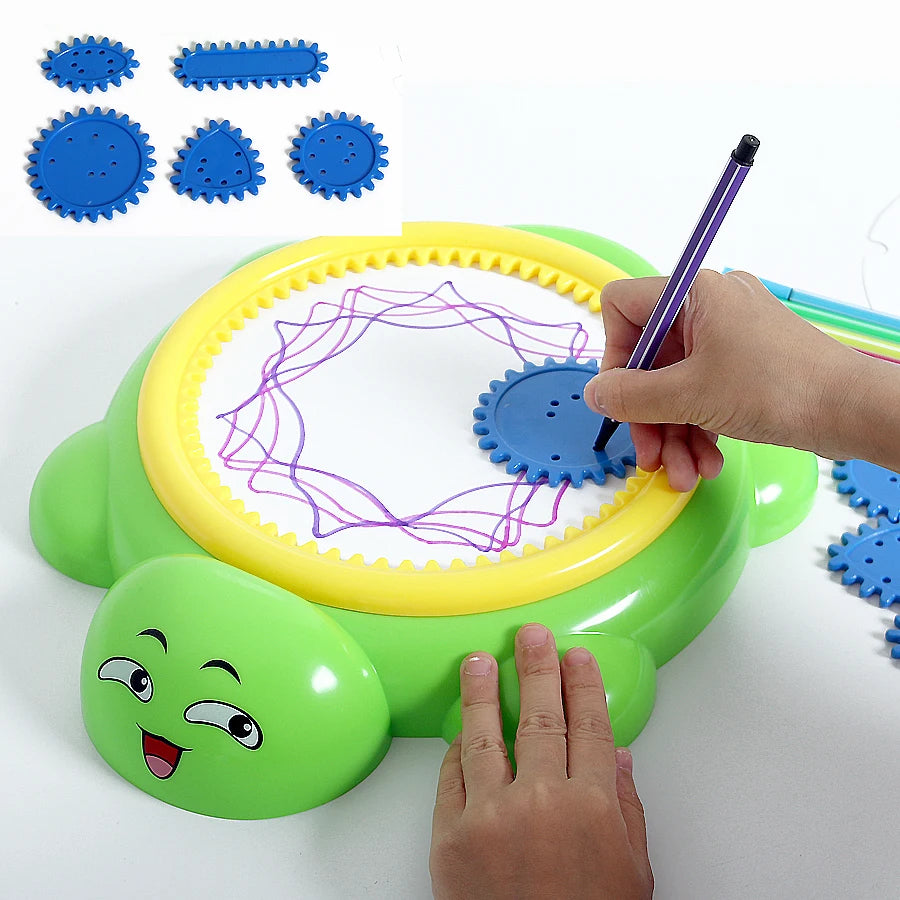 TORTOISE SPIROGRAPH DRAWING TOY
