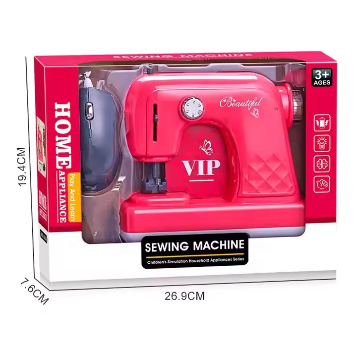 GIRLS PLAY SEWING MACHINE TOY