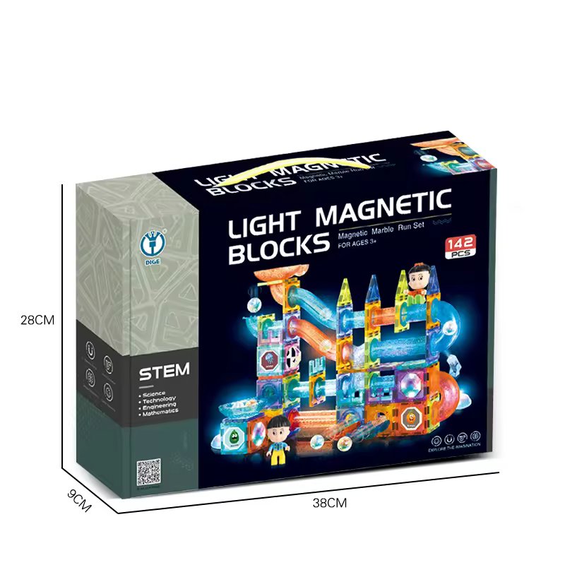 STEM LIGHT MAGNETIC BLOCKS - 142PCS