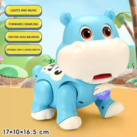 Thumbnail for ELECTRIC ROCKING HIPPO CRAWLING TOY