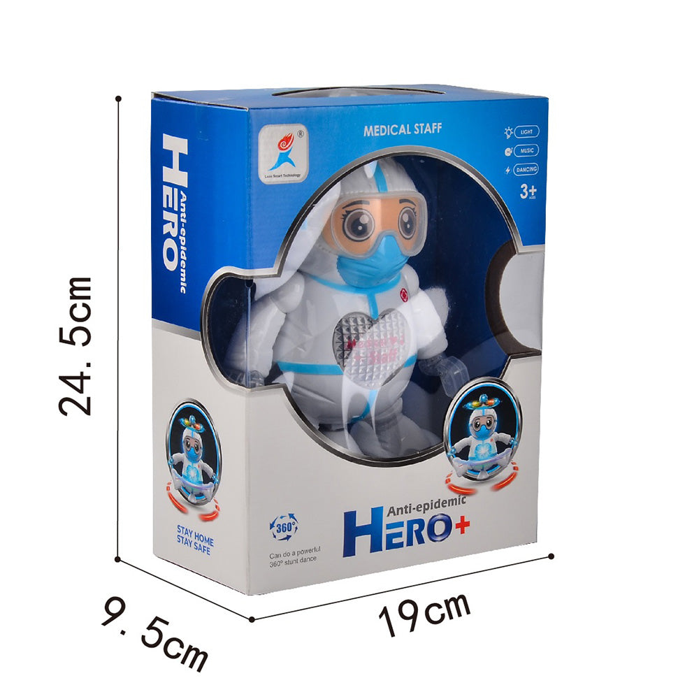 DANCING ROBOT HERO 360 ROTATING