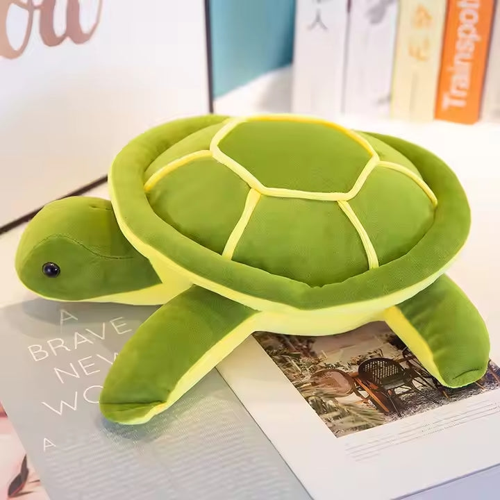 GREEN TURTLE PLUSH TOY