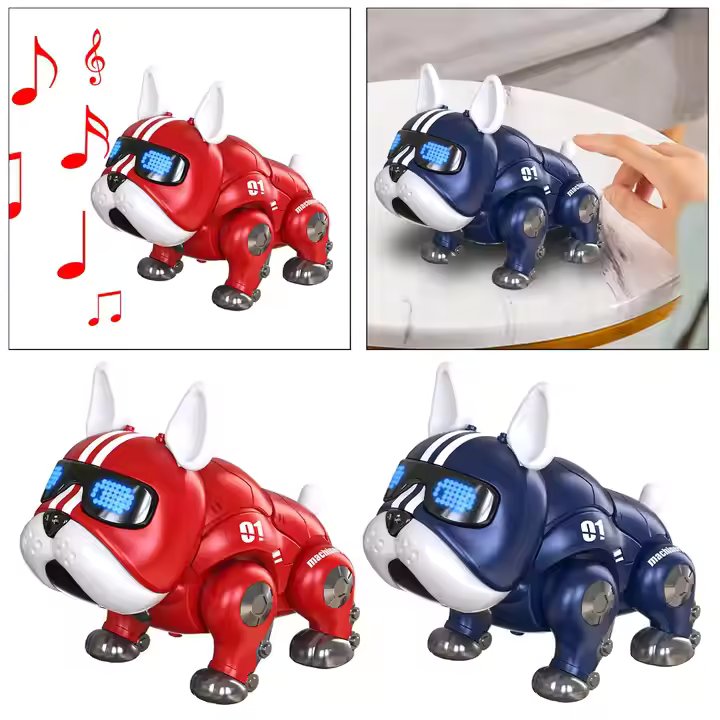 ELECTRIC ROBOT BULL DOG TOY