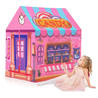 Thumbnail for CANDY TENT PLAY HOUSE FOR KIDS