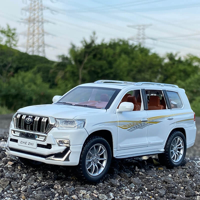 1:24 TOYOTA PRADO LAND CRUISER OFF-ROAD SUV ALLOY DIECAST MODEL