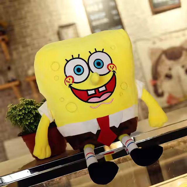 SPONGEBOB SQUAREPANTS PLUSH STUFFED TOY - 30CM