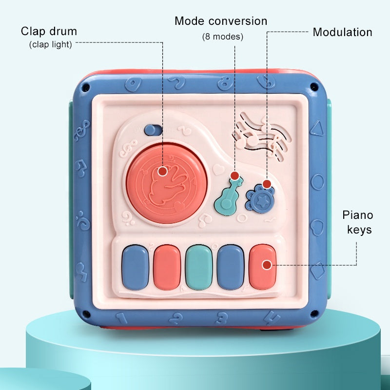 WISDOM EDUCATIONAL MULTI PURPOSE MUSICAL CUBE