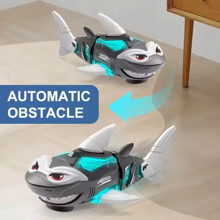 UNIVERSAL WHEEL SHARK TAIL SHAKE ROBOT