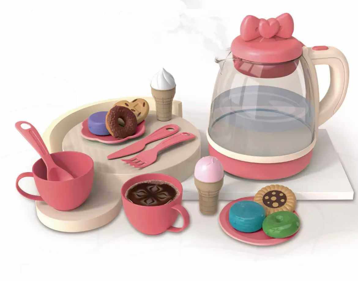 SIMULATION TEA SET WITH SPRAY KETTLE