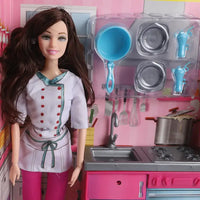 Thumbnail for DOLL KITCHEN  SET FOR GIRLS