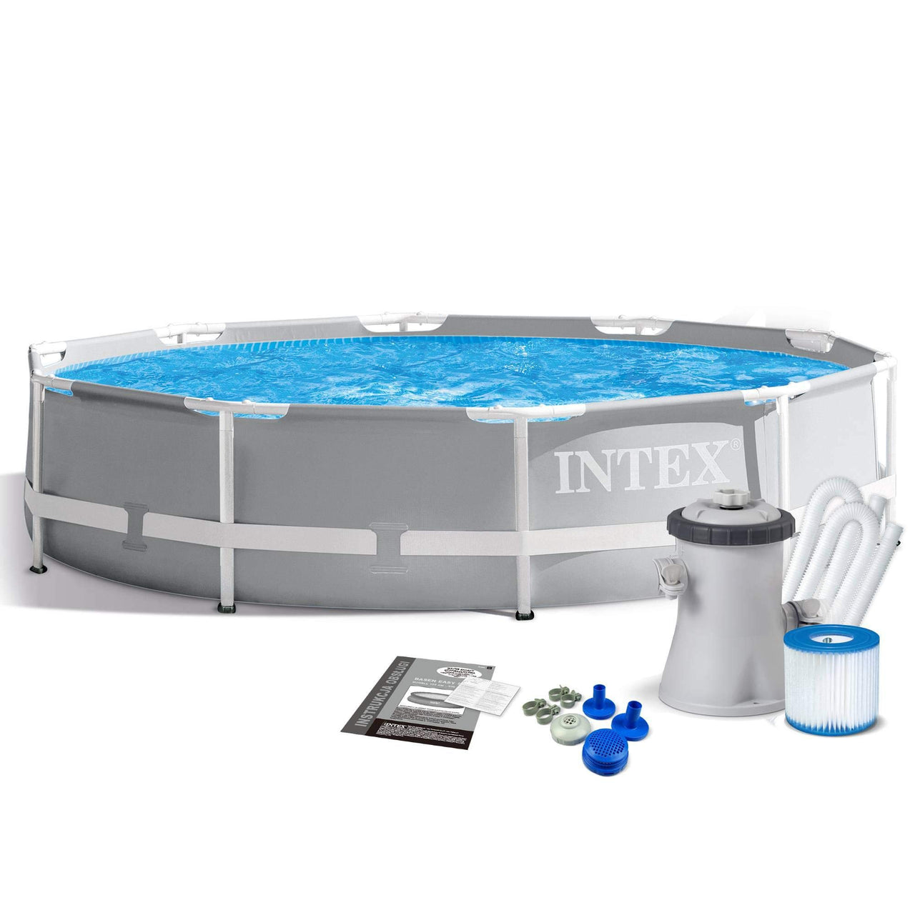 PRISM FRAME POOL 10FTx30INCHES WITH FILTER PUMP