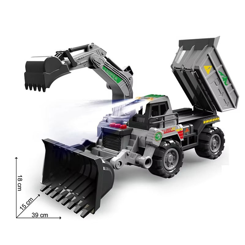 2 IN 1 ALLOY STORAGE MINI CAR TRACK