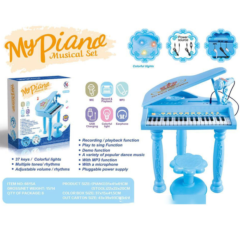 MULTIFUNCTIONAL  REALISTIC PIANO SET FOR KIDS