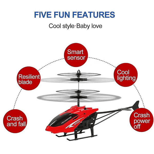 KIDS HAND CONTROL HELICOPTER WITH GYRO