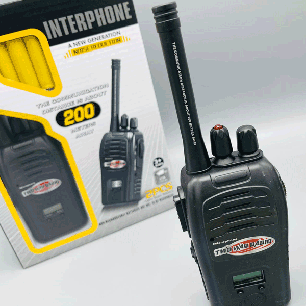 WIRELESS HIGH QUALITY WALKIE TALKIE - 2 PCS