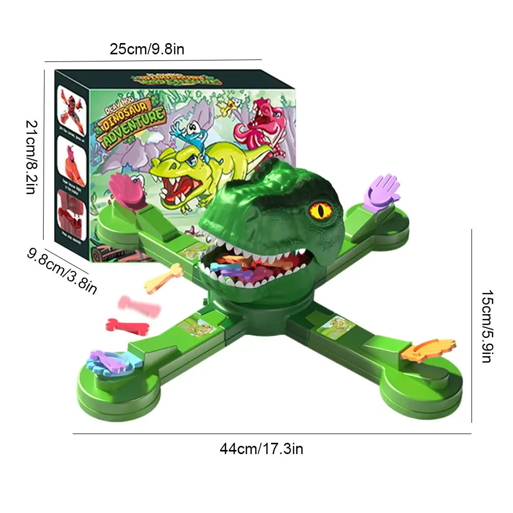 EATS BEANS GAME QUICK REFLEXES HUNGRY DINOSAUR BOARD GAME