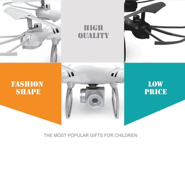 KOOME K3C FLYING  QUAD-DRONE WITH WIFI & HD CAMERA