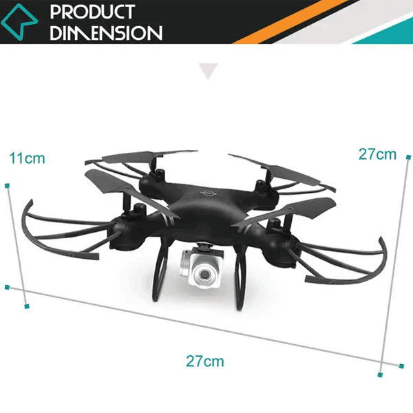 KOOME K3C FLYING  QUAD-DRONE WITH WIFI & HD CAMERA