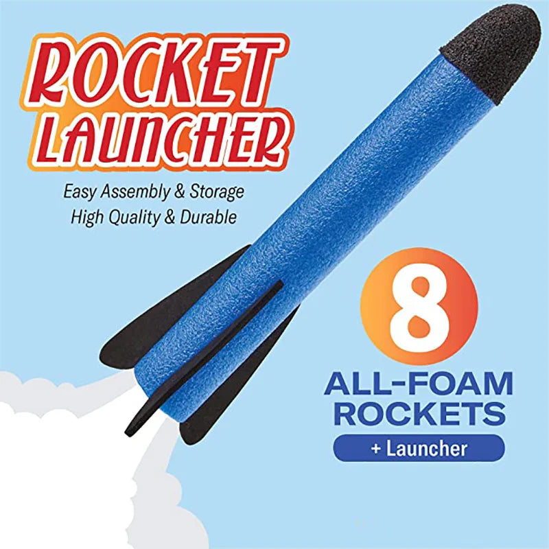 KIDS FLYING ROCKET LAUNCHER SYSTEM