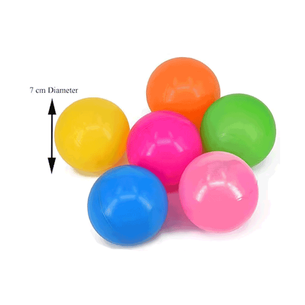 LARGE 100 PCS BALL BAG MULTI-COLOR