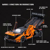 Thumbnail for 1:24 ESSENZA SVC12 RACING SUPERCAR DIECAST ALLOY MODEL