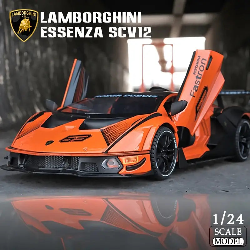 1:24 ESSENZA SVC12 RACING SUPERCAR DIECAST ALLOY MODEL