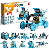 Thumbnail for 12 IN 1 LUCKY DOUG SOLAR ROBOT KITS FOR KIDS