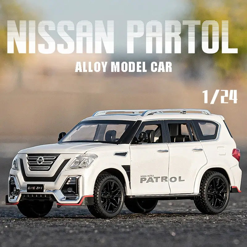 NISSAN PATROL MINIATURE OFF-ROAD ALLOY DIECAST MODEL