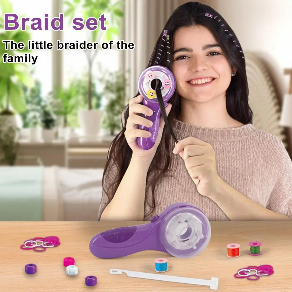 DIY ELECTRIC AUTOMATIC HAIR BRAIDING MACHINE