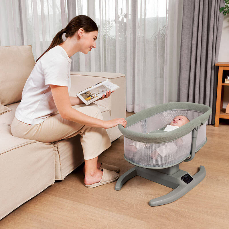 MULTIFUNCTIONAL BABY ROCKER BED ELECTRIC AUTOMATIC SWING