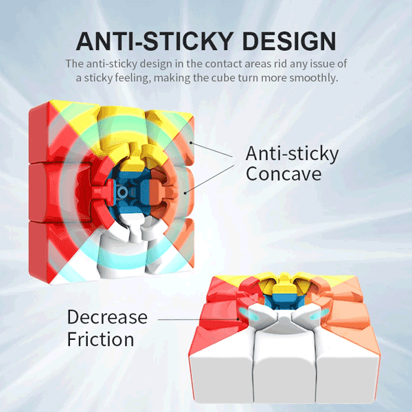 PROFESSIONAL MOYU MEILONG 3X3 MAGIC CUBE