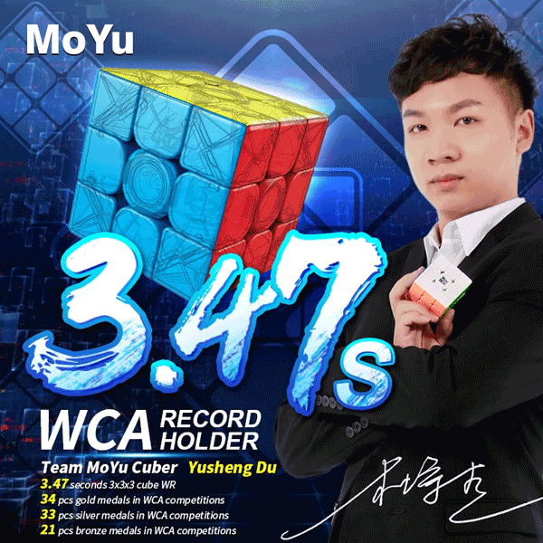 PROFESSIONAL MOYU MEILONG 3X3 MAGIC CUBE