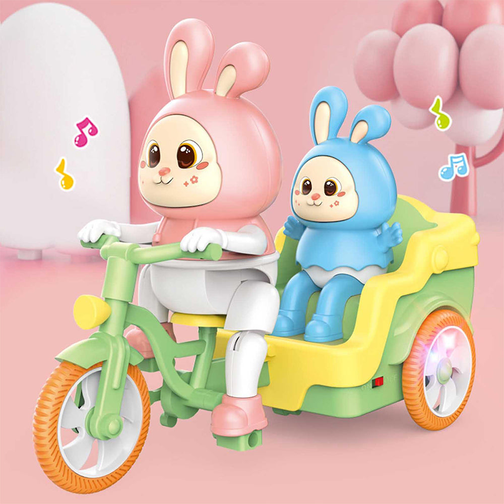 CUTE BUNNY ELECTRIC TRICYCLE WITH LIGHT AND MUSIC