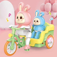 Thumbnail for CUTE BUNNY ELECTRIC TRICYCLE WITH LIGHT AND MUSIC