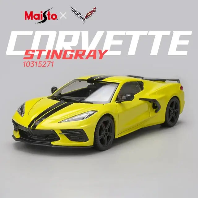 MAISTO 1:24 CHEVROLET CORVETTE STINGRAY COUPE Z51 DIECAST MODEL