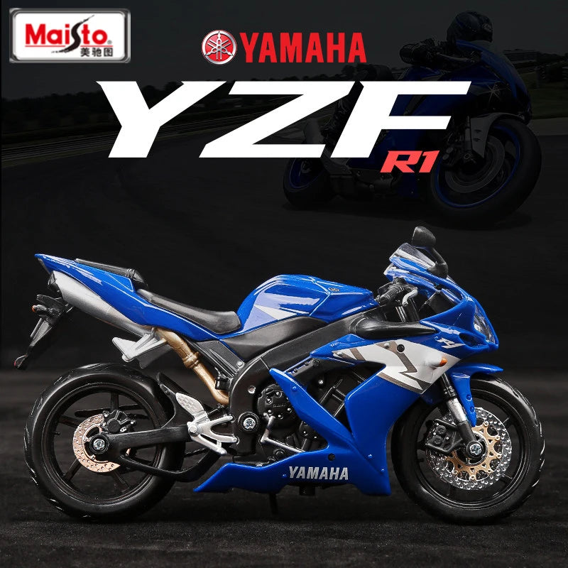 MAISTO 1:12 YAMAHA R1 DIECAST MODEL