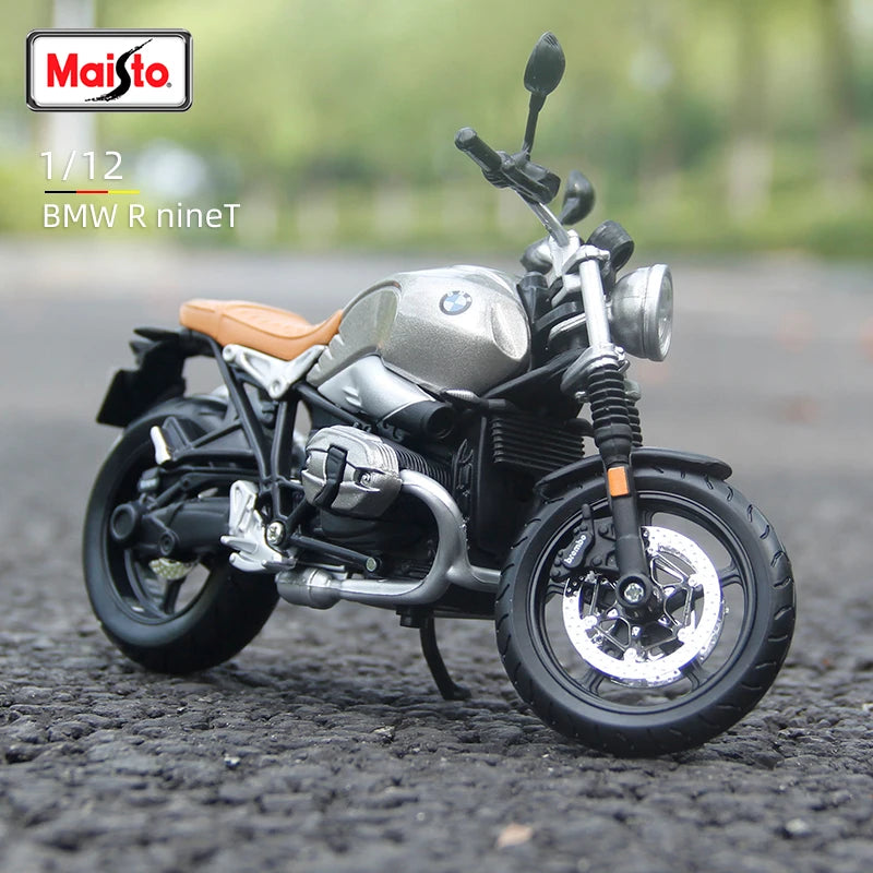 MAISTO 1:12 BMW R-9T SCRAMBLER LICENSED ALLOY DIECAST MODEL