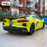 Thumbnail for MAISTO 1:24 CHEVROLET CORVETTE STINGRAY COUPE Z51 DIECAST MODEL