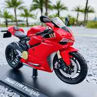 Thumbnail for MAISTO 1:12 DUCATI 1199 PANIGALE ALLOY DIECAST MODEL