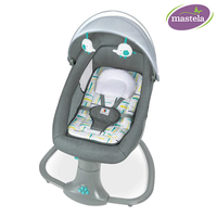 Thumbnail for MASTELA 3 IN 1 DELUXE MULTI - FUNCTIONAL BASSINET - DARK GREY