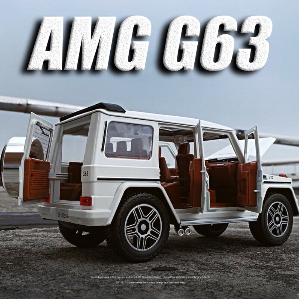 1:24 MERCEDES BENZ G63 ALLOY DIECAST MODEL